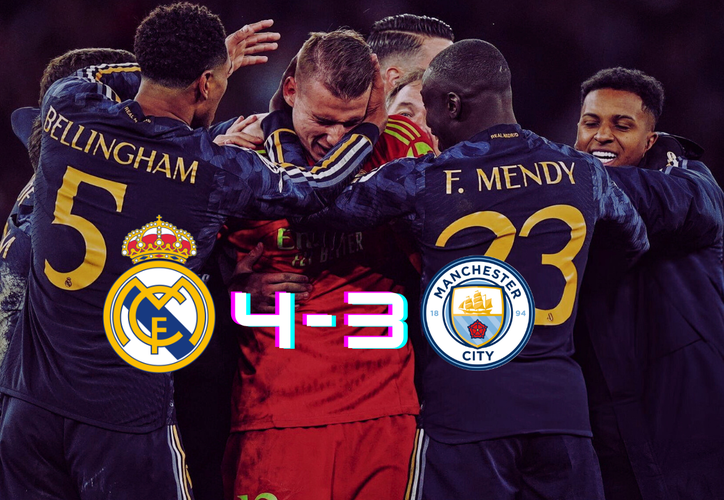 Real Madrid elimina al Manchester City 4 3 en dramática definición por