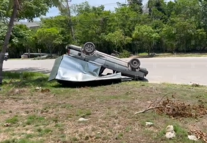 Accidente En El Bulevar Playa Del Carmen Deja Dos Personas Lesionadas