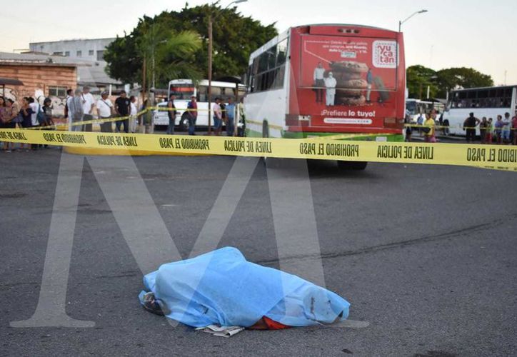 Camión de transporte urbano atropella y mata a anciano en Progreso