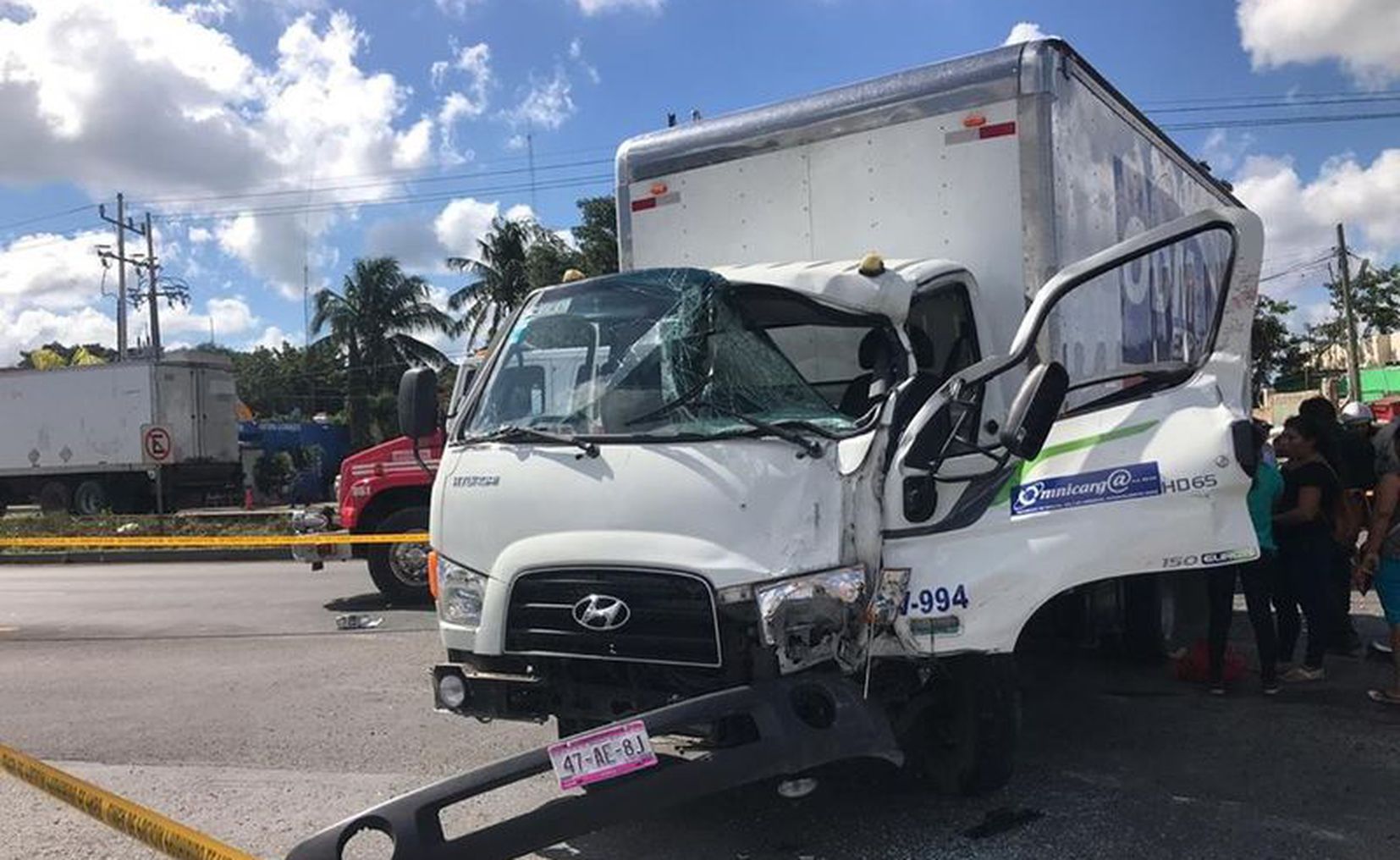 Más de 10 heridos en accidente en la Mérida Cancún