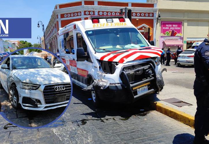 Auto Se Impacta Contra Una Camioneta De La SSP