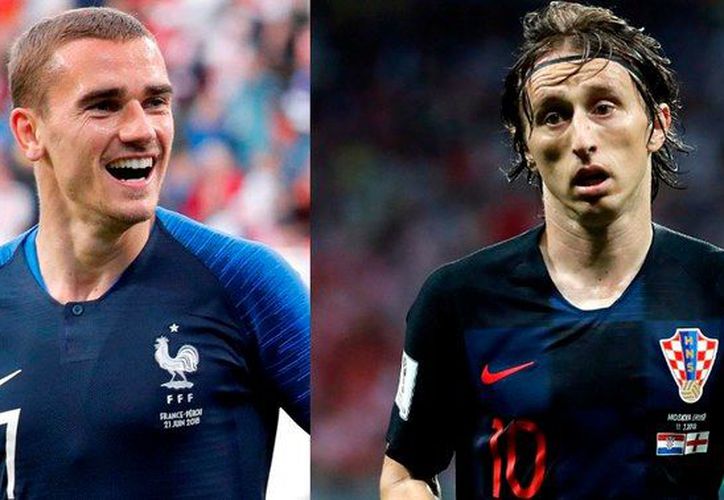 Francia Vs Croacia En Final Del Mundial Rusia 2018