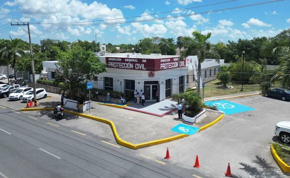 Ana Paty Peralta Inaugura Las Nuevas Oficinas De Protecci N Civil En Canc N