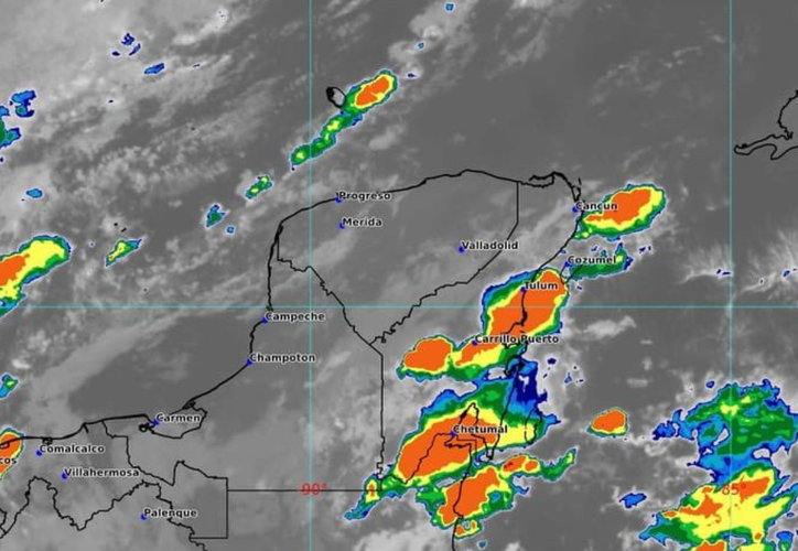 Clima en Cancún prevén lluvias muy fuertes en Quintana Roo