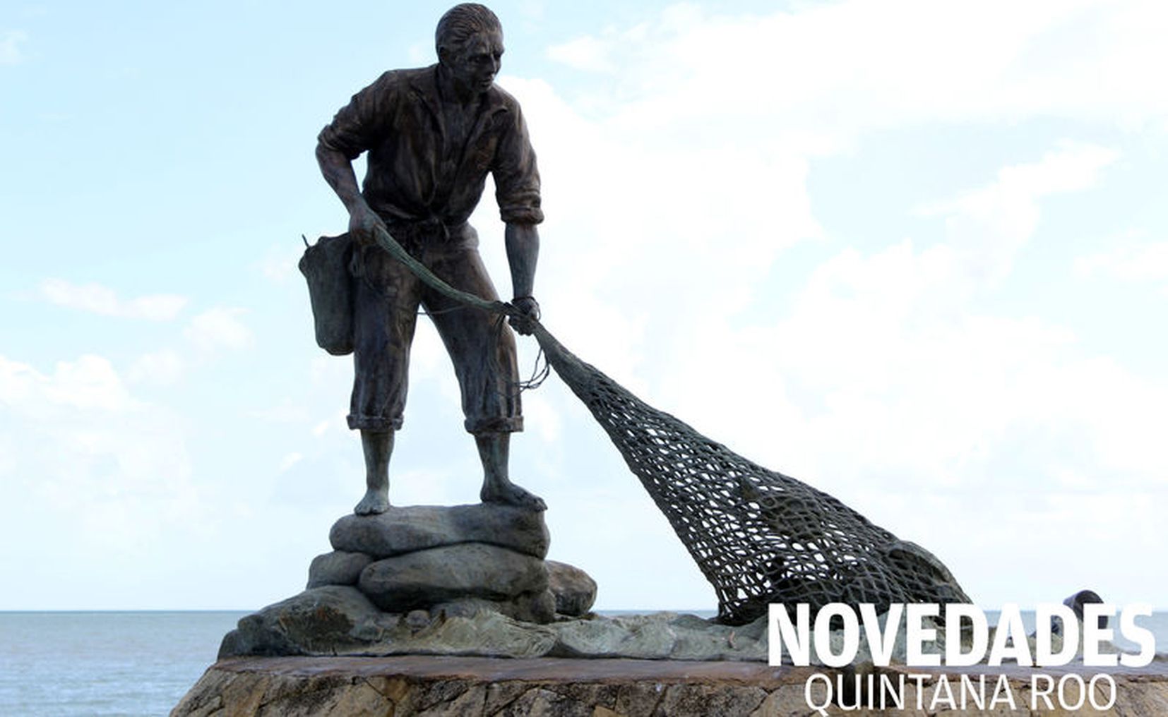 Monumentos Fuente Del Pescador En Chetumal