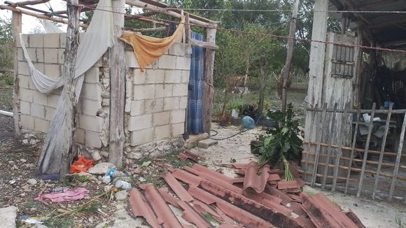 Quintana Roo Turbonada Y Granizo Causan Destrozos En La Zona Maya