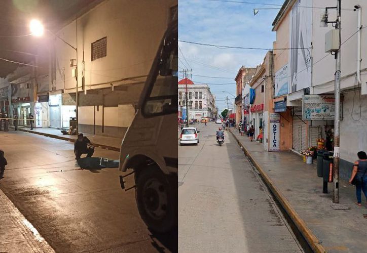 Camión atropella y mata a un hombre en el Centro de Mérida