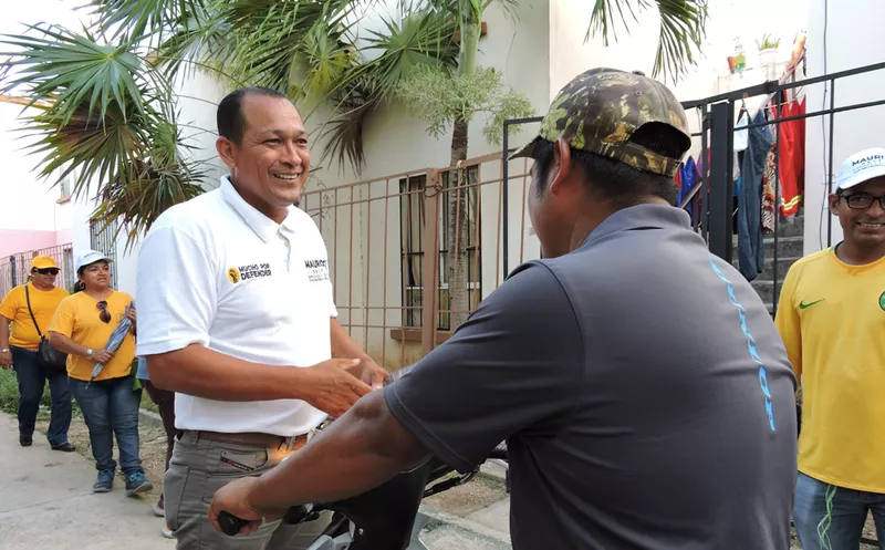 El candidato de la coalición “Orden y Desarrollo por Quintana Roo”, estableció que seguirá solicitando su apoyo de cada uno de los ciudadanos. (Redacción/SIPSE)