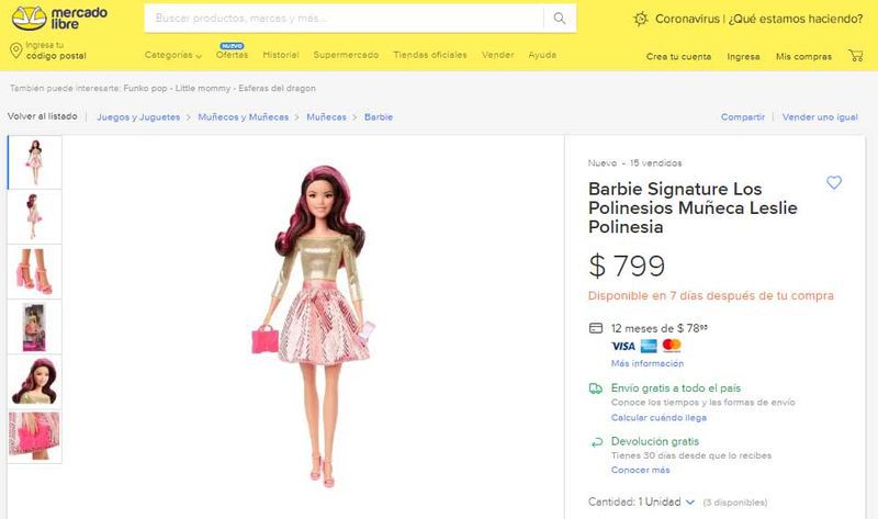 Lanzan Muñecas Barbie De Los Polinesios Y No Vas A Creer El Precio