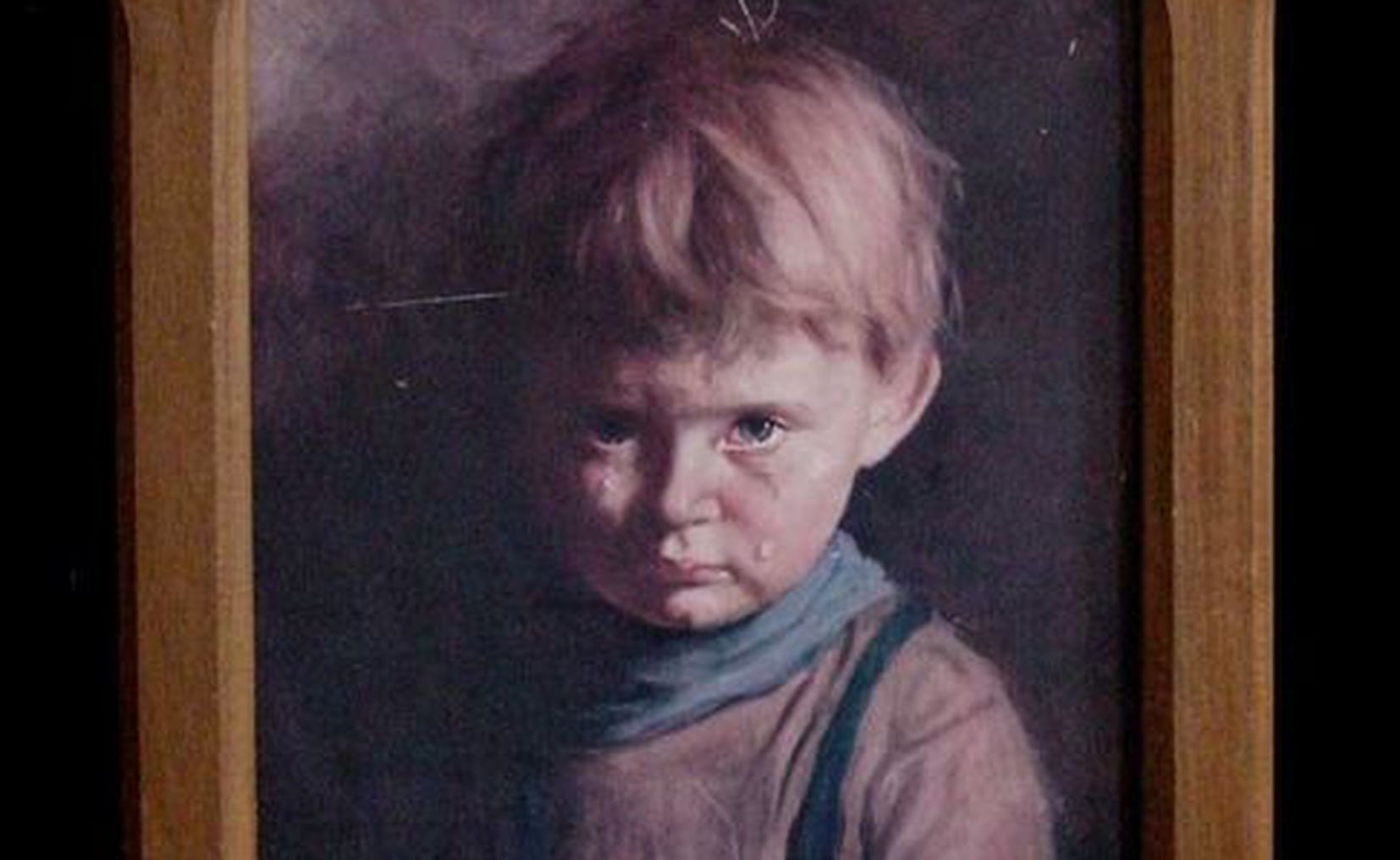 Картина которая вызывает панику. Джованни Браголин – «Плачущий мальчик» (1950-е). Плачущий мальчик Джованни Браголина оригинал.