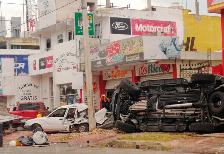 Cuatro Lesionados Y Daños Materiales: Saldo De Accidente En Chetumal