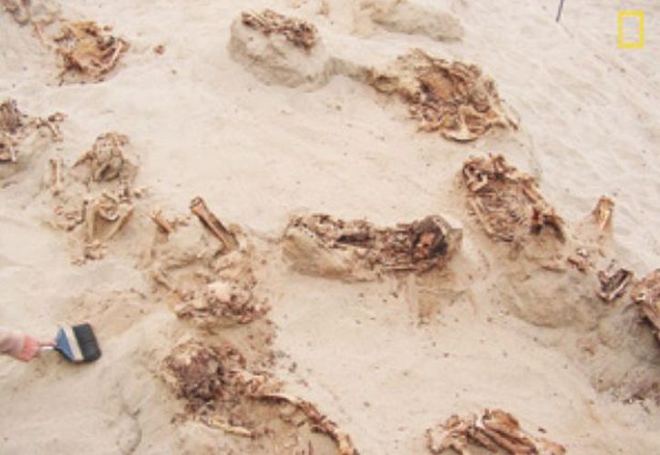 Archaeologists find ancient mass child sacrifice in Peru