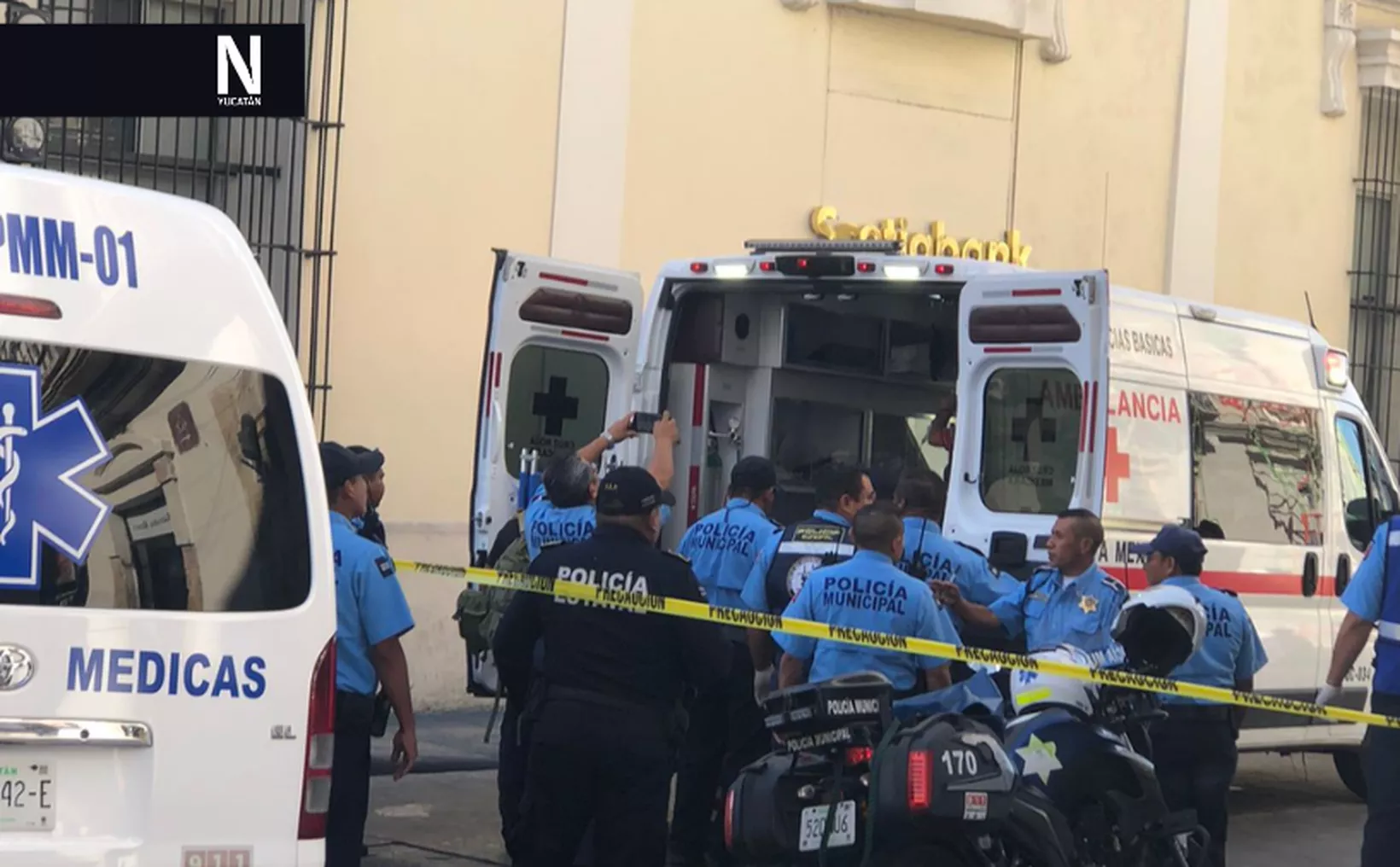 Atropellan A Tres Personas Que Esperaban Camión En El Centro De Mérida 9251