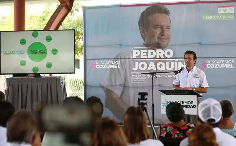 Pedro Joaquín aseguró se buscará trabajar de la mano con el Gobierno Federal y Estatal, las Fuerzas Armadas y la participación de la ciudadanía, como base principal. (Redacción/SIPSE)
