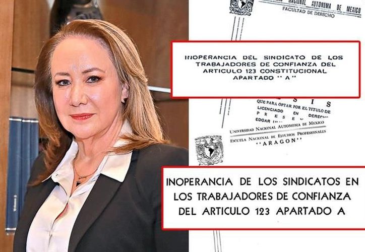 Ministra Yasmin Esquivel Acusa Que Su Tesis Fue La Plagiada