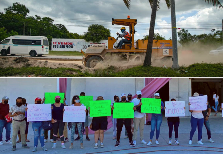 Protestan Por Carencia De Información Sobre El Gasoducto Del Blvd Colosio 2062