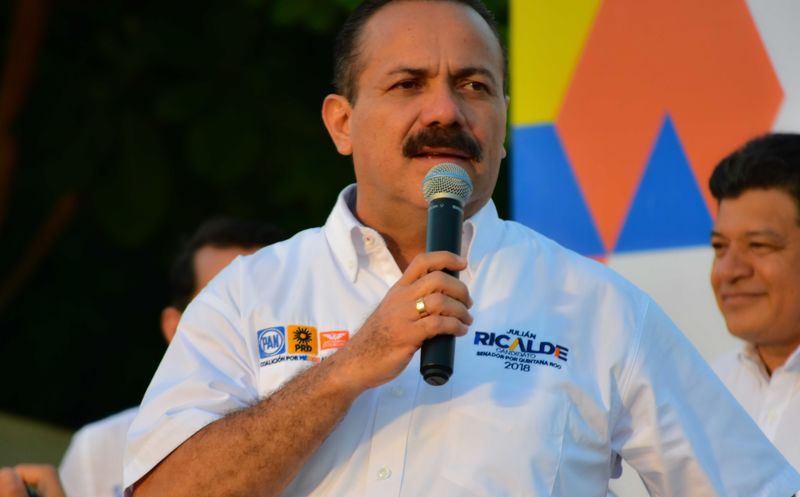 Julián Ricalde aseguró que asume todos y cada uno de los compromisos de la coalición integrada por el PRD, el PAN y Movimiento Ciudadano. (Redacción)