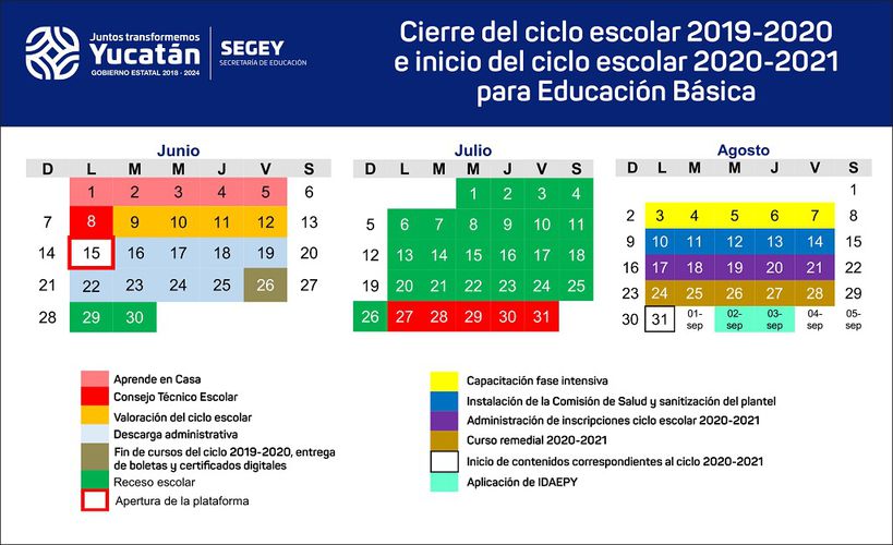 Estas Son Las Fechas Importantes Del Regreso A Clases En Yucatán 4596