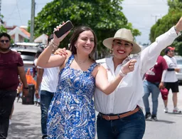 Cancún: Jimena Lasa se compromete a ser una diputada cercana a la gente