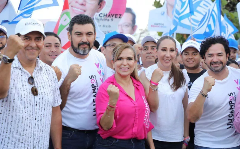 Recibe Lili Campos el respaldo total de la Colosio para la reelección en Playa del Carmen / (Foto: Cortesía)