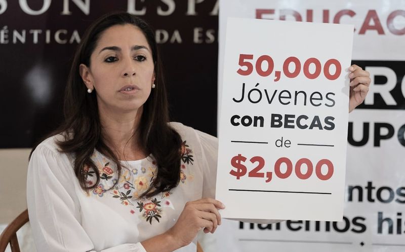 Marybel Villegas Canché, candidata al Senado de la República denunció públicamente los 'malos manejos' del Congreso del Estado. (SIPSE)