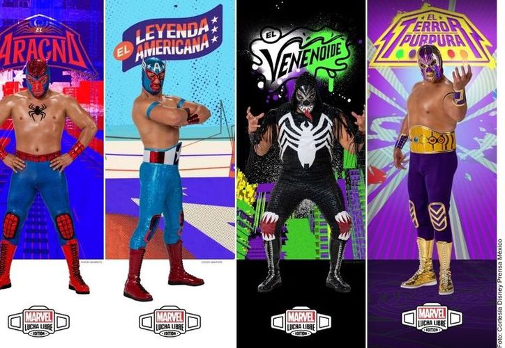 Conoce a los nuevos luchadores de la Triple AAA inspirados