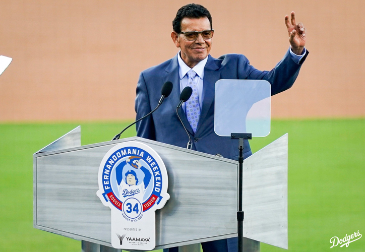 Dodgers retira el número 34 de Fernando Valenzuela este viernes en