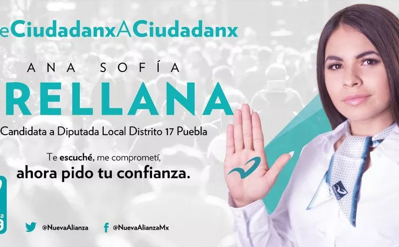 En su perfil, la candidata del Distrito 17 de Puebla afirma que tiene 24 años de edad y es mamá de un pequeño. (Foto: Facebook).