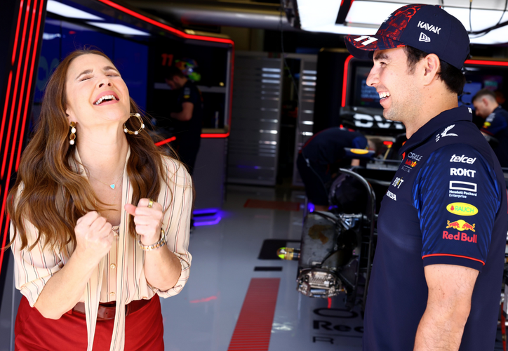 Drew Barrymore and Checo Pérez’s Unexpected Encounter at the United States Grand Prix