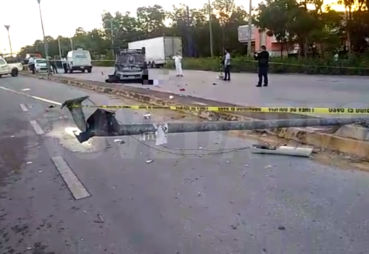 'Fatal' Volcadura Deja Un Muerto Sobre La Av. López Portillo