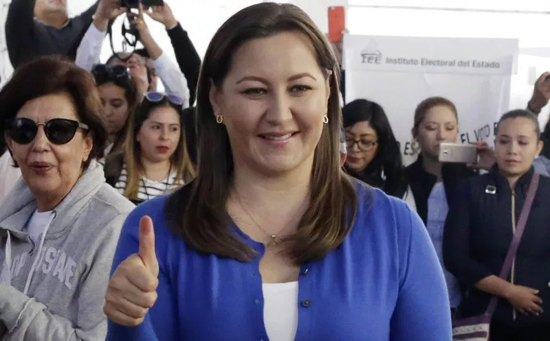 Martha Erika es la candidata de la coalición Por Puebla al Frente. (vanguardia.com)