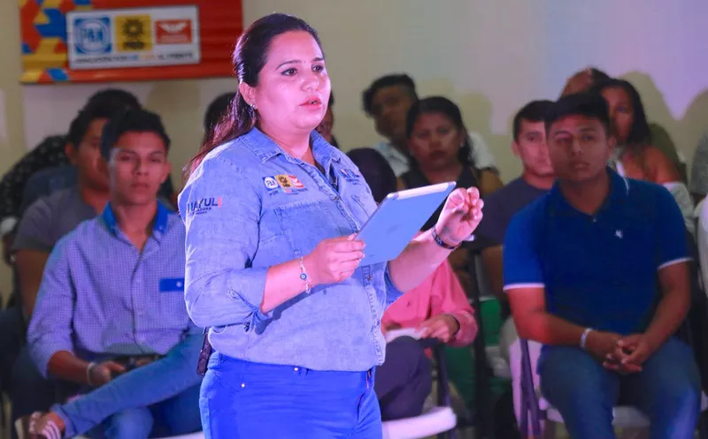 La candidata al Senado Mayuli Martínez propone mejorar el uso de la tecnología contra la prevención del delito. (Foto: Redacción)