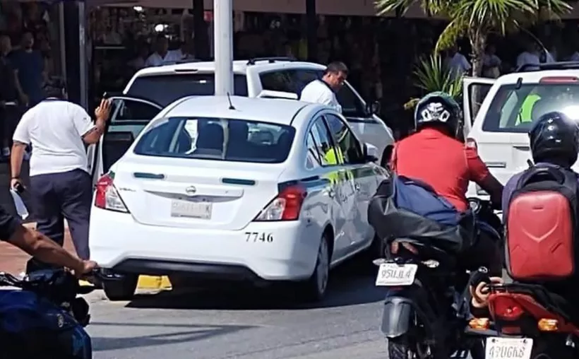 Taxis de Cancún son el transporte más inseguro; reportan 74 accidentes en 2024 / (Foto: José Aldair)