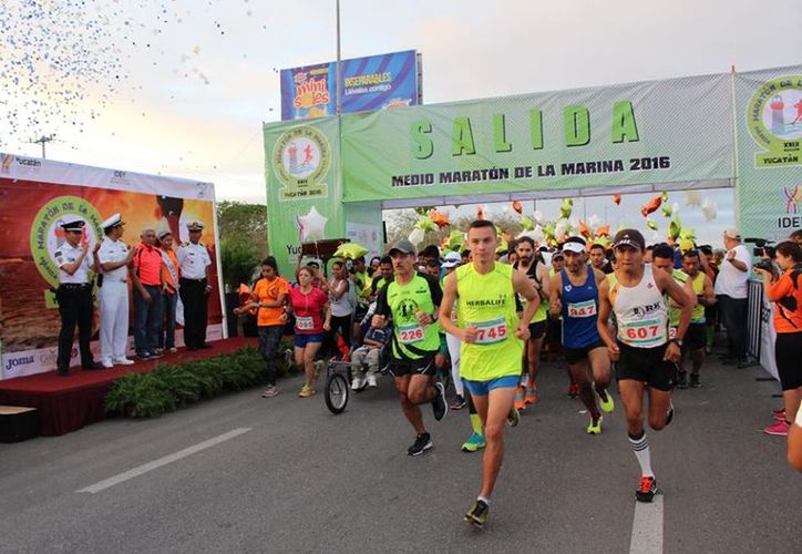 Presentan Maratón de la Marina en Yucatán