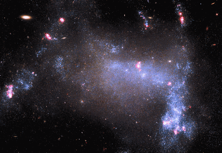 Spiders in space?  Hubble telescope captures the 'Spider' galaxy