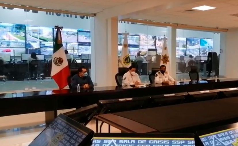 The press conference was held this afternoon.  (Yucatan News)