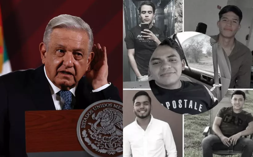 AMLO ignora preguntas sobre los 5 jóvenes fallecidos en Jalisco. (Foto: Reforma)