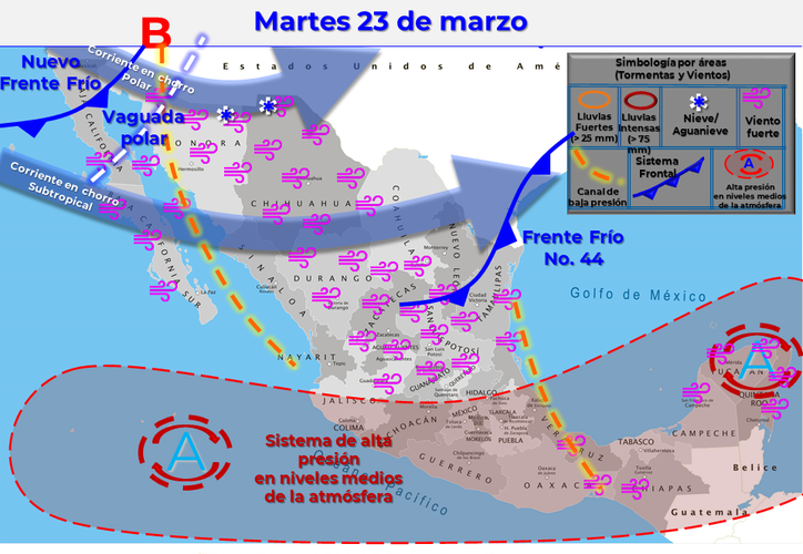 Clima Hoy Para Cancun Y Quintana Roo 23 De Marzo De 2021