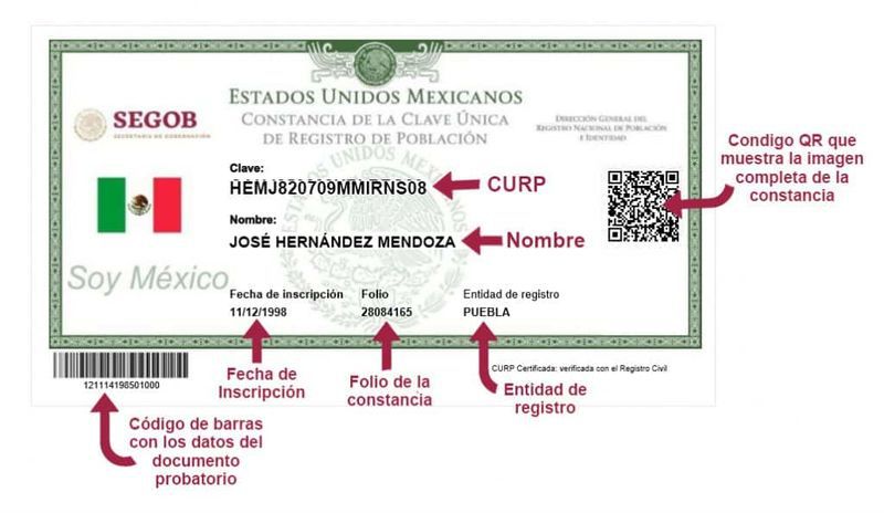 Ya Puedes Descargar La Curp Certificada En Yucatán 1445