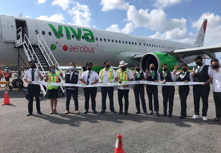 Inicia Viva Aerobus su ruta de temporada Cozumel-Monterrey