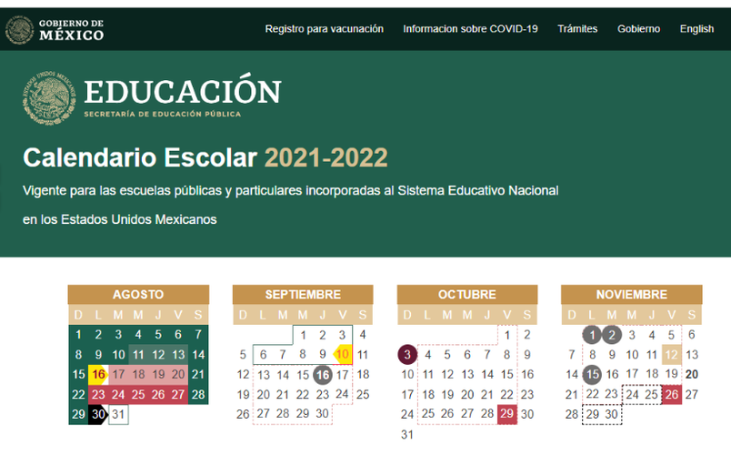 Calendario Sep ¿cuándo Termina El Ciclo Escolar 2021 2022 7209