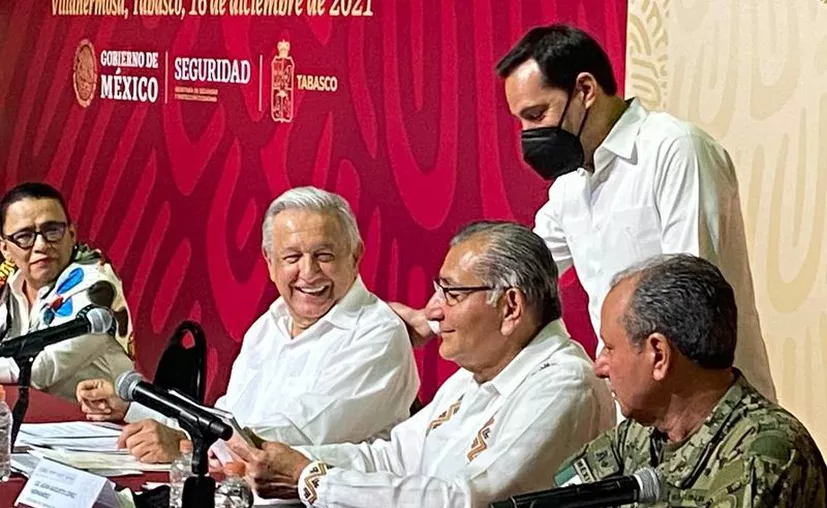 Governor Mauricio Vila Dosal met with President Andrés Manuel López Obrador.  (Yucatan News)