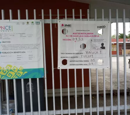 Se abrirán 62 urnas para votar en Tulum