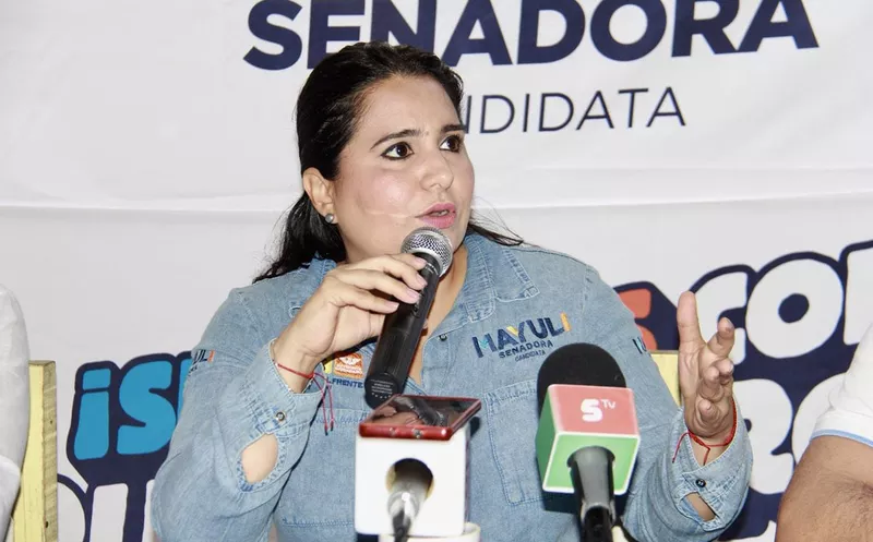 Mayuli Martínez convocó a crear un frente el 1 de julio, y “participar en la fiesta democrática”. (Foto: Redacción)