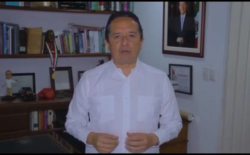 El gobernador de Quintana Roo, Carlos Joaquín González, dio un mensaje a la ciudadanía al finalizar la jornada electoral del domingo. (Cortesía)