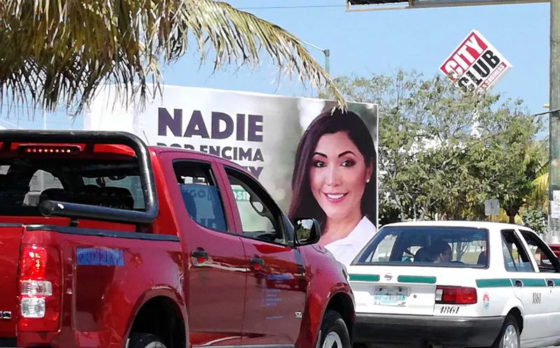 Está prohibido colocar publicidad política y electoral en la totalidad de la zona hotelera de Cancún. (Ivett Ycos)
