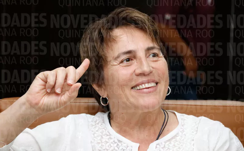 Laura Esther Beristáin Navarrete, candidata a la presidencia municipal de Solidaridad. (SIPSE)