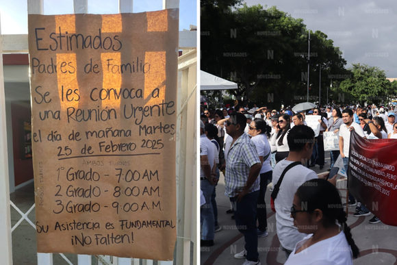 Magisterio de CancÃºn y Chetumal alista marcha contra la reforma del Issste (2)