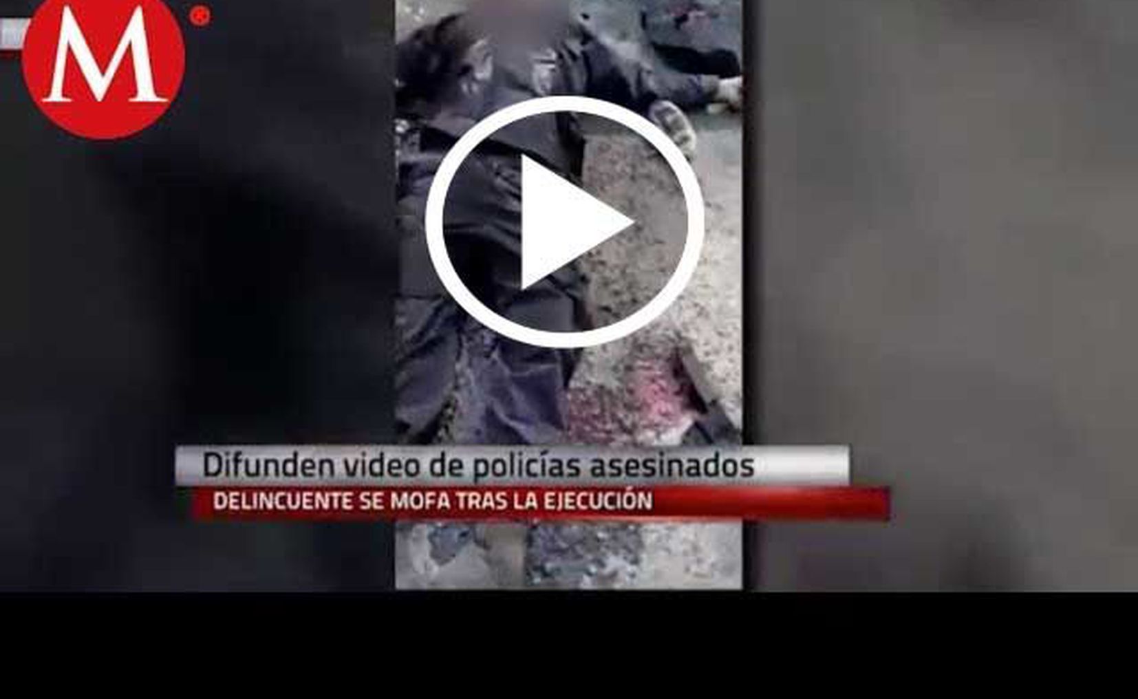 Sicarios Se Vengan De Los Policías Y Graban Video De Matanza