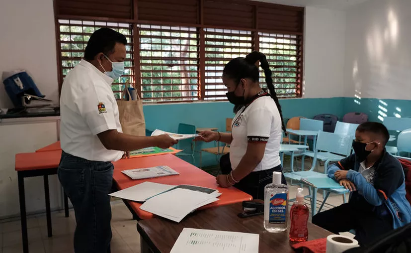 Quintana Roo: maestros ceden y regresan a clases presenciales. (Foto: Paola Chiomante)